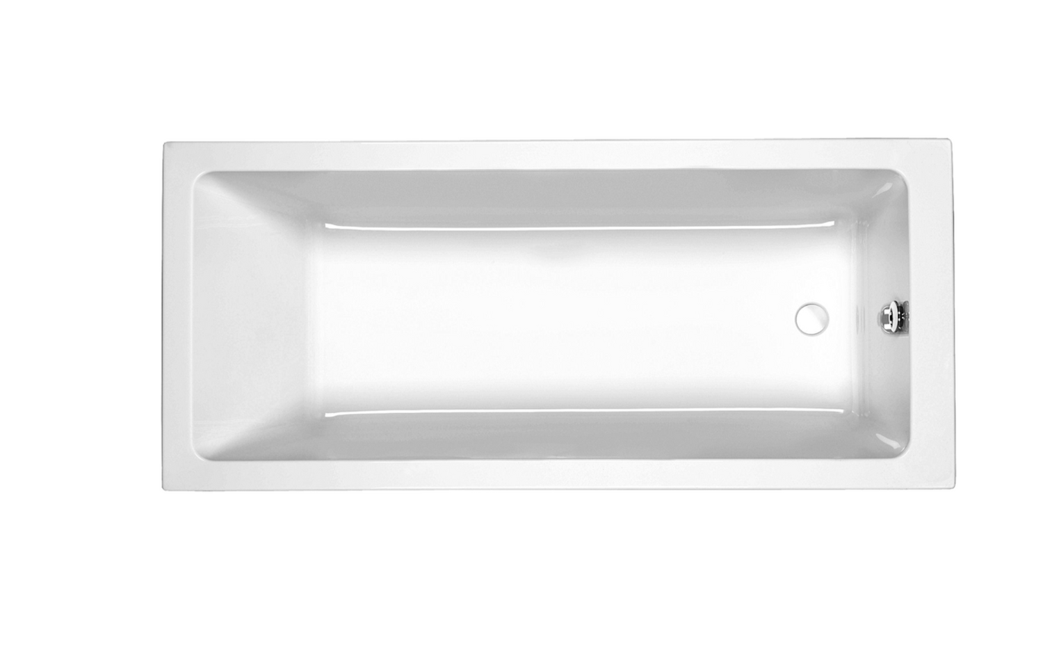 Carron Quantum 1700x900mm Single Ended Bath - White Gloss (02181)