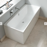 Carron Profile 1600x700mm Double Ended Bath Carronite - White Gloss (02200)
