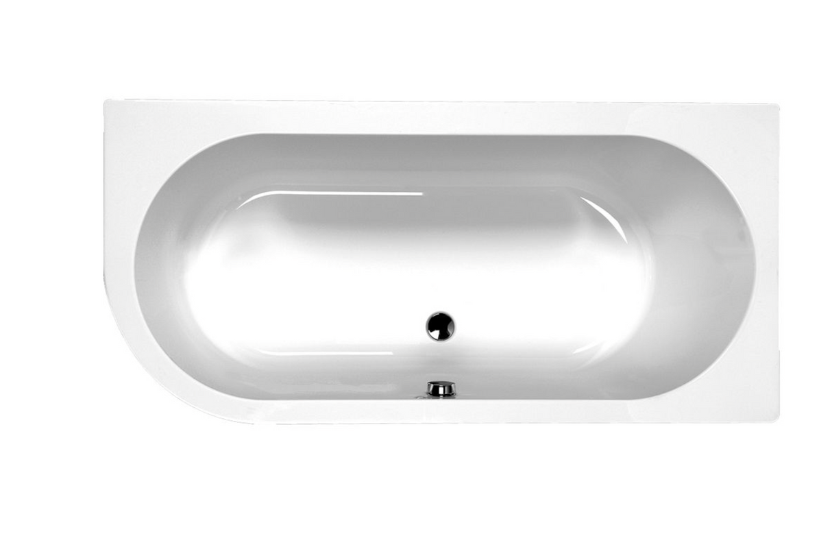 Carron Status 1700x725mm Left Hand Bath - White Gloss (02213)