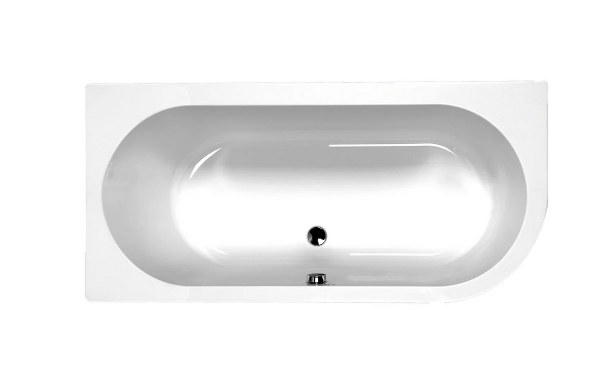 Carron Status 1700x725mm Right Hand Bath - White Gloss (02215)