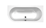 Carron Status 1700x800mm Left Hand Bath - White Gloss (02217)