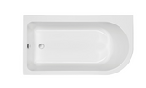 Carron Status 1700x800mm Right Hand Bath Carronite - White Gloss (02220)