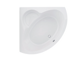 Carron Monarch 1300x1300mm Corner Bath - White Gloss (02236)