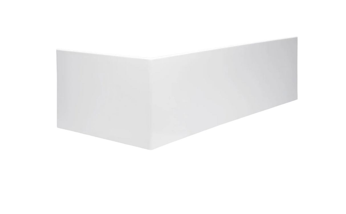 Carron Quantum Shower Bath 1700mm Front Panel - White Gloss (02326)
