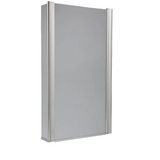 Carron QSS-2 Quantum Shower Bath Screen 1440mm x 810mm V2 Chrome (02347)