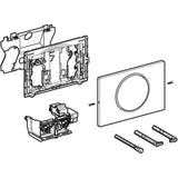 Pressalit R9344 Geberit parts dimensioned drawing