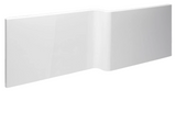 Carron Quantum Shower Bath 1600mm Front Panel - White Gloss (02390)
