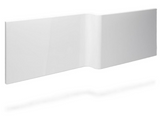 Carron Quantum Shower Bath 1600mm Carronite Front Panel - White Gloss (02391)