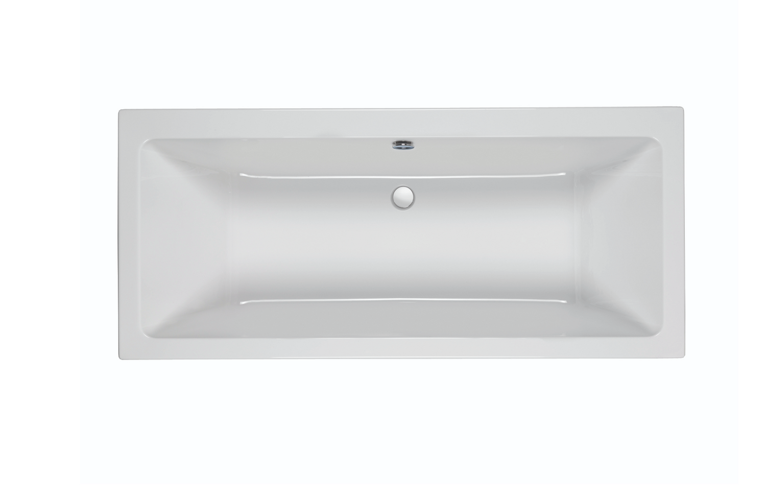 Carron Quantum 1700x800mm Double Ended Bath Carronite - White Gloss (02393)