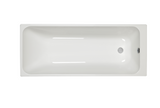 Carron Profile 1500x700mm Single Ended Carronite Bath - White Gloss (02419)