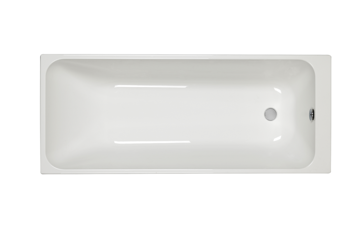 Carron Profile 1700x750mm Single Ended Bath Carronite– White Gloss (02425)