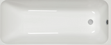 Carron Profile 1600x700mm Single Ended Carronite Bath - White Gloss (02421)