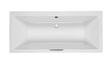 Carron Integra Double Ended Rectangular Acrylic Bath with Single Grip-White Gloss (02463)
