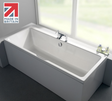 Carron Integra double ended bath in Carronite