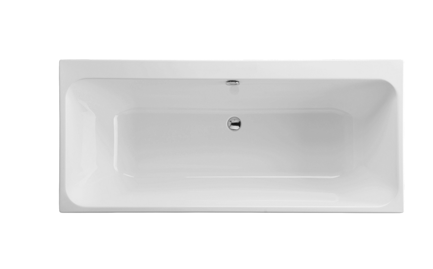 Carron Profile 1650x700mm Double Ended Bath – White Gloss (02521)