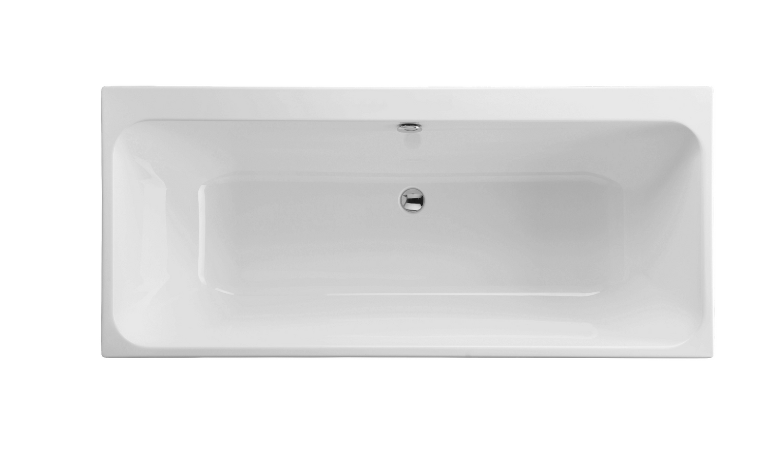 Carron Profile 1650x700mm Double Ended Carronite Bath – White Gloss (02522)