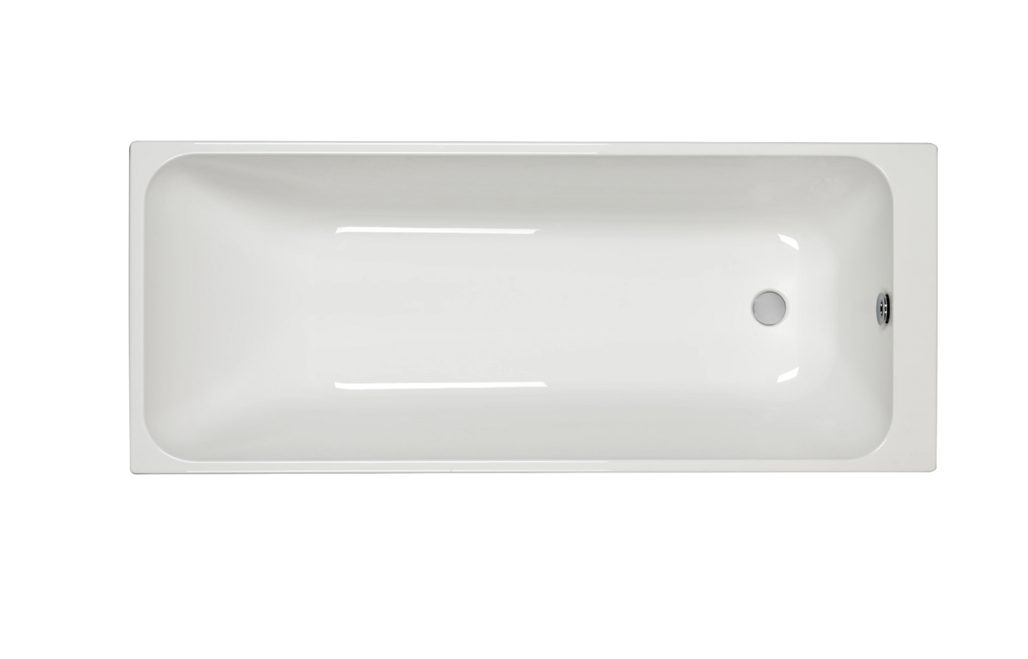 Carron Profile 1800x700mm Single Ended Bath - White Gloss (02571)
