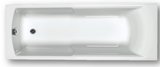 Carron Axis 1650x700mm Carronite Single Ended Bath- White Gloss (02586)