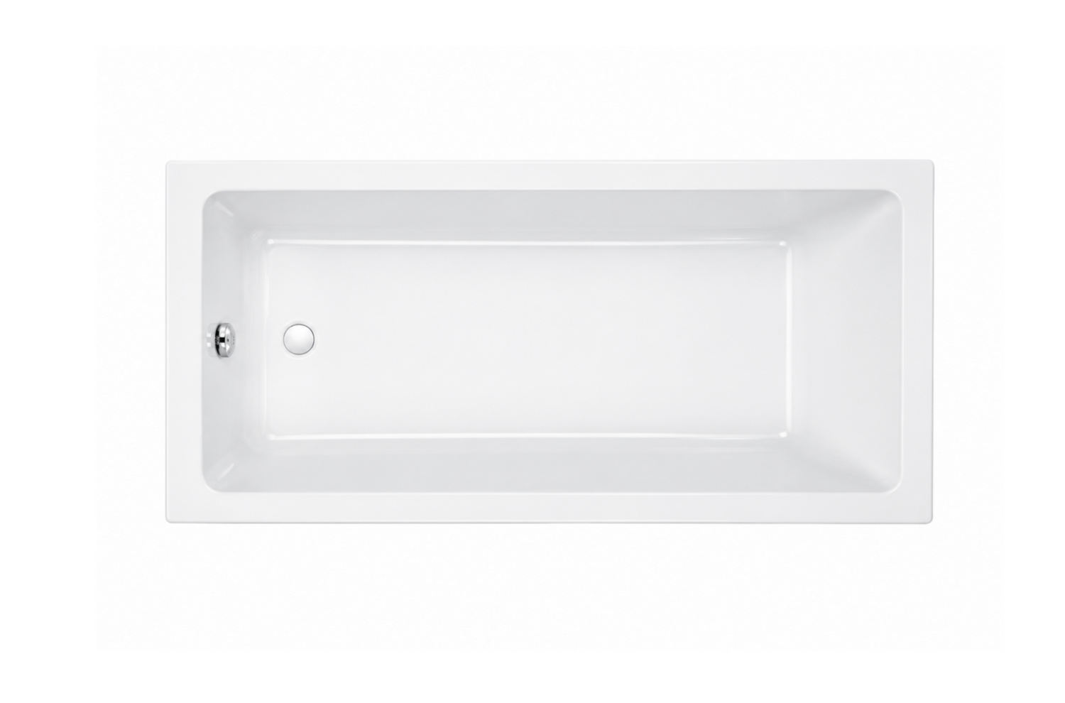 Carron Quantum Super Deep 1575x700mm Single Ended Bath - White Gloss (02750)