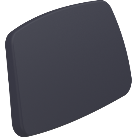 Pressalit PLUS fixed height backrest – 385 mm, Dark Blue