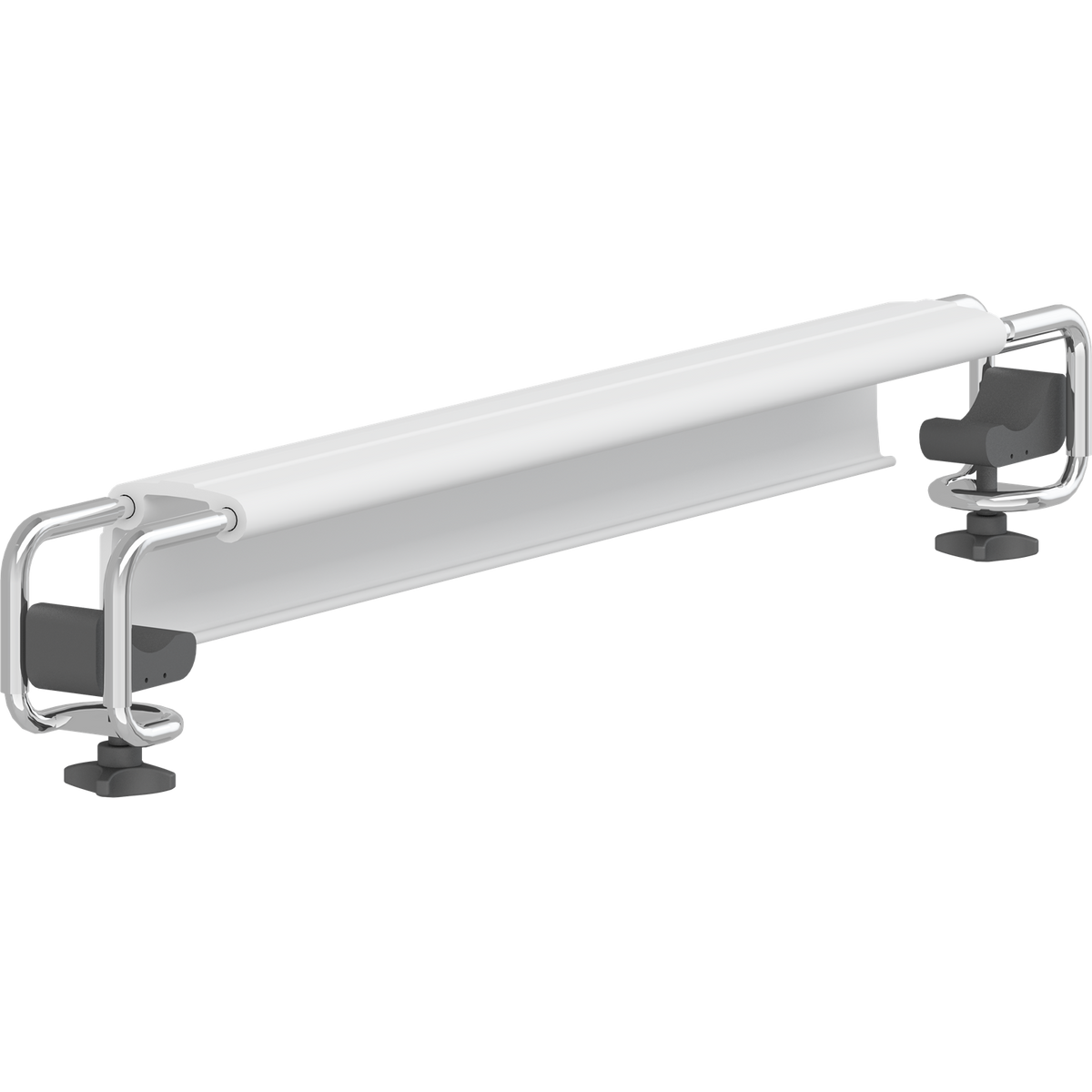 Pressalit PLUS front support – 550–620 mm (Shower Seat 450), White
