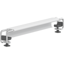 Pressalit PLUS front support – 550–620 mm (Shower Seat 450), White