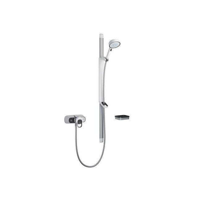 Mira Select Flex High Contrast TMV3 Thermostatic Mixer Shower – Chrome