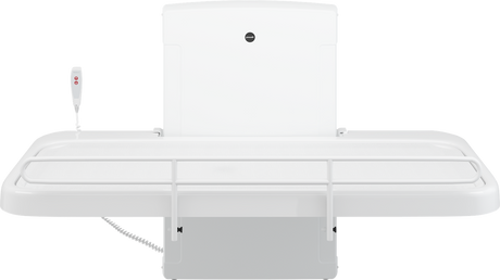 Pressalit SCT 2000 shower change table with water collection tray