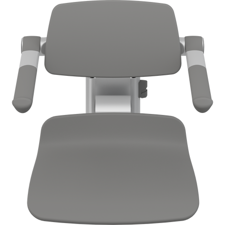 Pressalit PLUS replacement shower seat 450 with back & armrests – detail