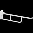 Pressalit VALUE II Support Arm – Fixed Height, White