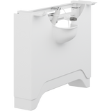 Pressalit MATRIX ANGLE DEEP basin unit, height and sideways adjustable (right-facing shown)