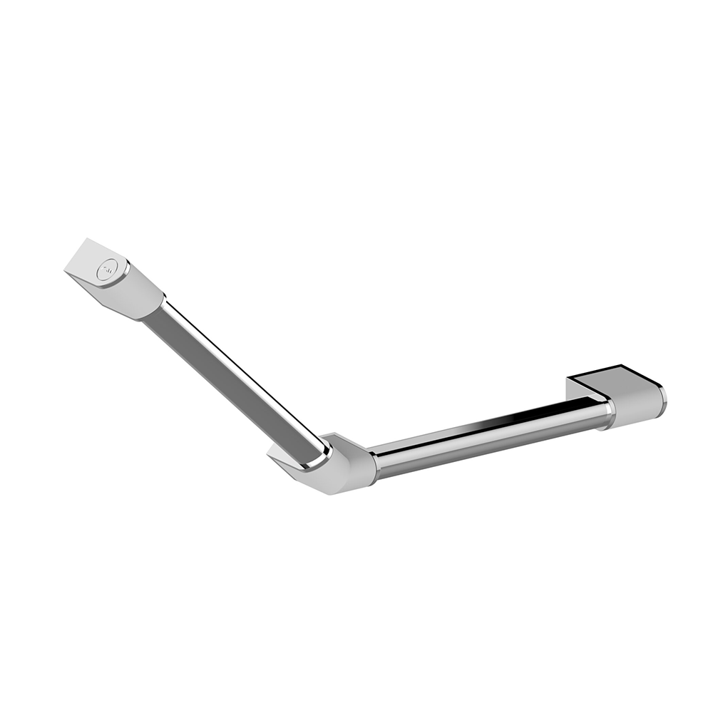 AKW Onyx 2 Grab Rail – Straight, Angled or T & L Riser, Chrome or Black, photo 12