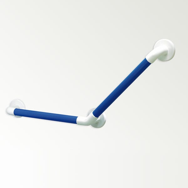 AKW 1900 Series Heavy Duty Fluted Grab Rail – Straight or Angled, White or Blue, photo 11
