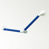 AKW 1900 Series Heavy Duty Fluted Grab Rail – Straight or Angled, White or Blue, photo 11