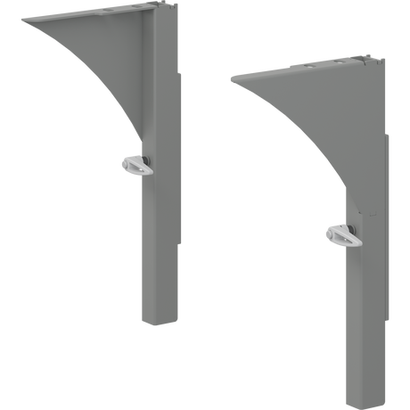 Pressalit MATRIX wash basin supports detail