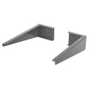 Nuie Shelf Support Brackets – Dark Grey