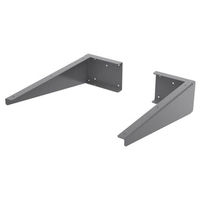 Nuie Shelf Support Brackets – Dark Grey