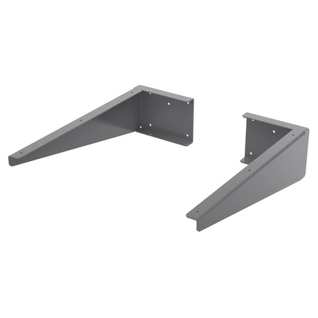 Nuie Shelf Support Brackets – Dark Grey