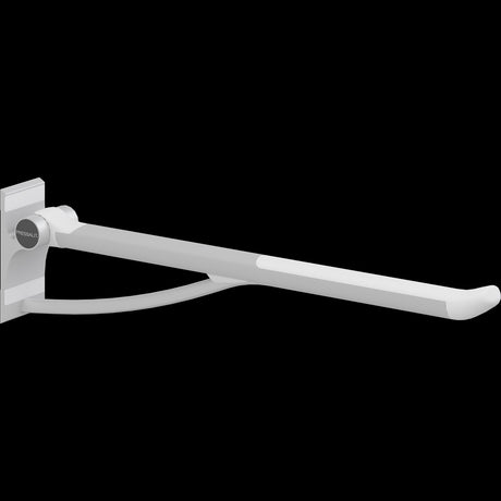 Pressalit PLUS Support Arm, Fixed Height – White