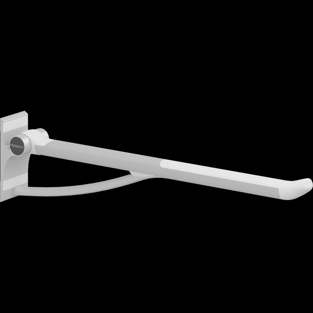 Pressalit PLUS Support Arm, Fixed Height – White