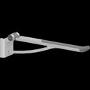 Pressalit PLUS Support Arm, Height Adjustable for Retro-Fitting – Anthracite Grey
