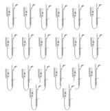 Mira Advance ATL Flex 8.7KW White/Chrome Electric Shower (1.1785.003) Pack of 20 Trade Bundle
