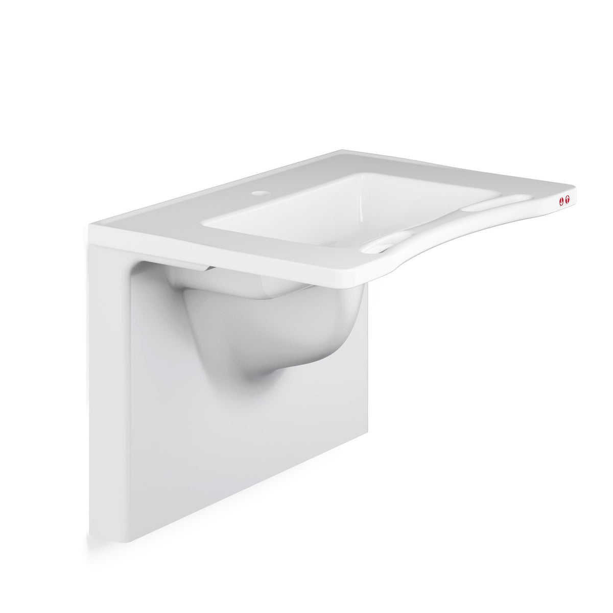 Pressalit MATRIX powered basin unit with MATRIX MEDIUM basin