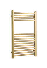 Kartell K-VIT K-Rail 22mm Straight brushed brass towel rail
