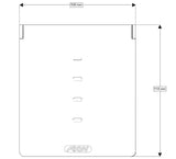 AKW Onyx Soap Dish Chrome (23683)