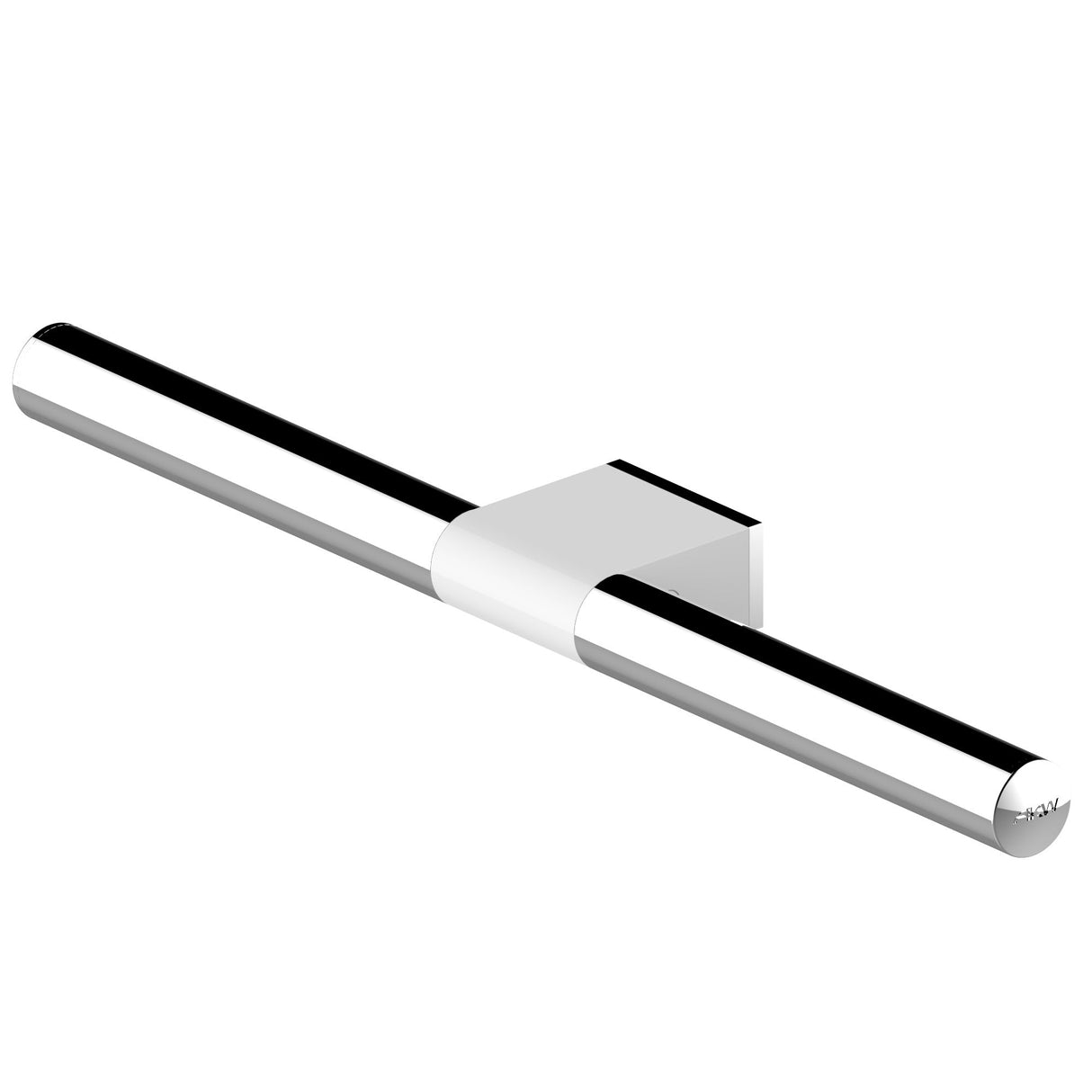 AKW Onyx Towel Rail White and Chrome (23686)