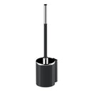 AKW Onyx Toilet Brush & Holder – White & Chrome or Black & Chrome, photo 2