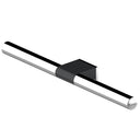 AKW Onyx Towel Rail – White & Chrome or Black & Chrome, photo 2