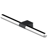 AKW Onyx Towel Rail Black and Chrome (23689)