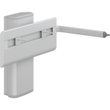 Pressalit PLUS wash basin bracket, gas-assisted with lever control